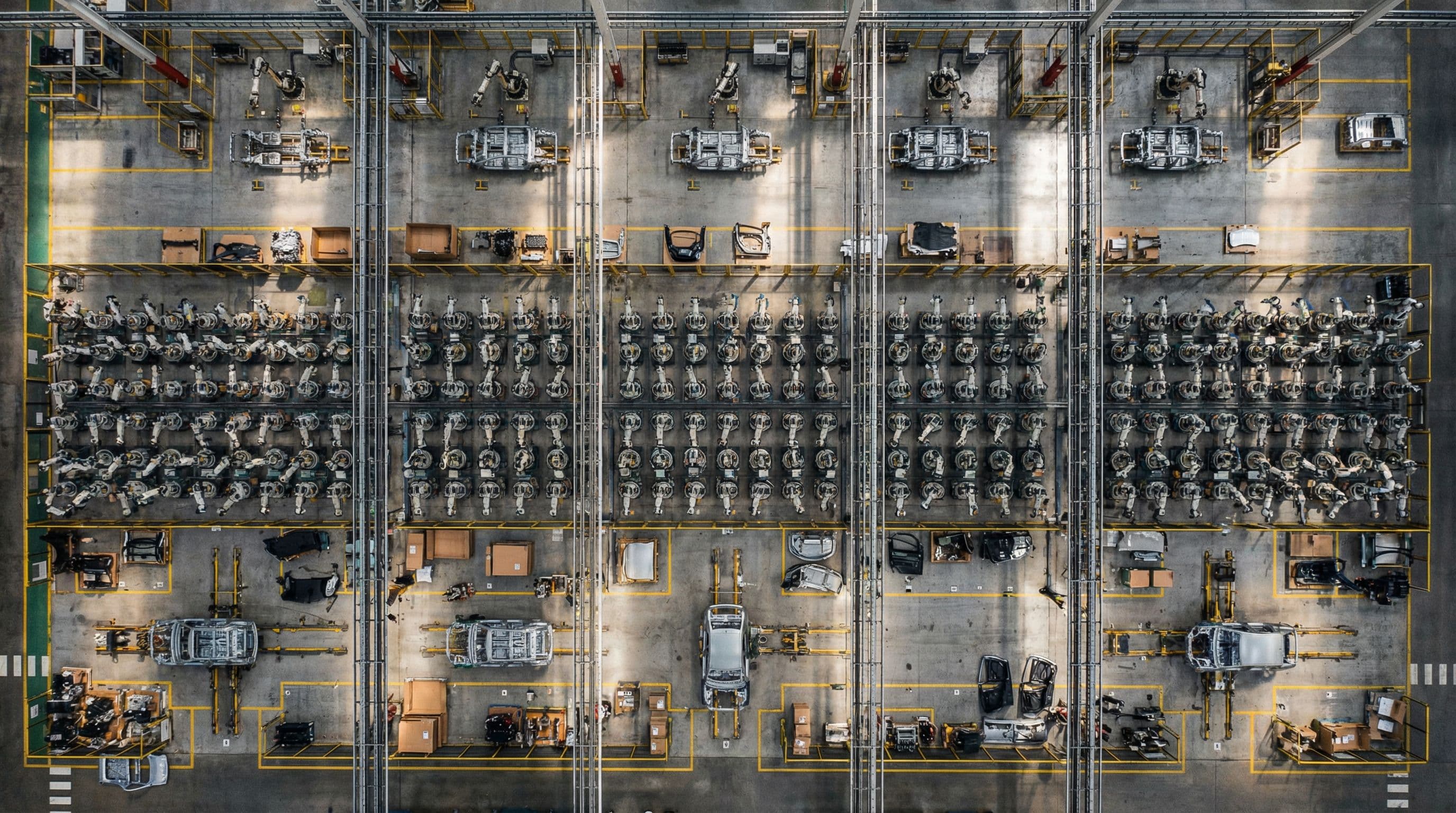 Empty production lines highlight manufacturing challenges facing UK automotive plants.